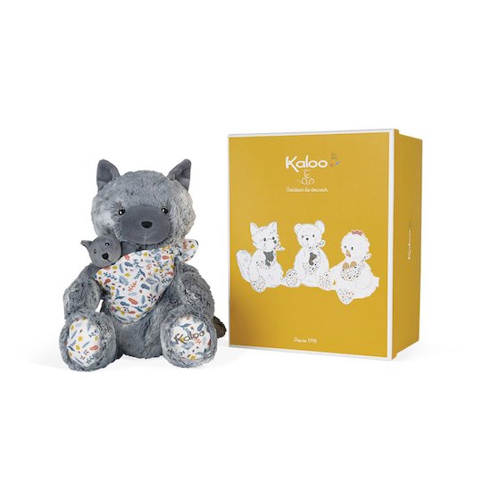 Linoo Peluche Louise Maman Louve 36 cm de Kaloo