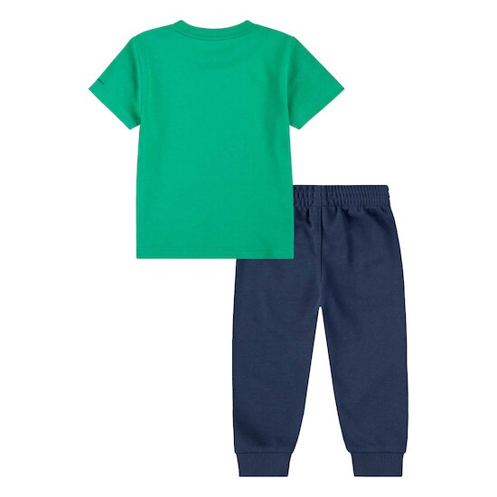 Ensemble t-shirt + jogging Vert / Navy 36 mois de Converse Ensemble t-shirt + jogging Vert / Navy 36 mois de Converse