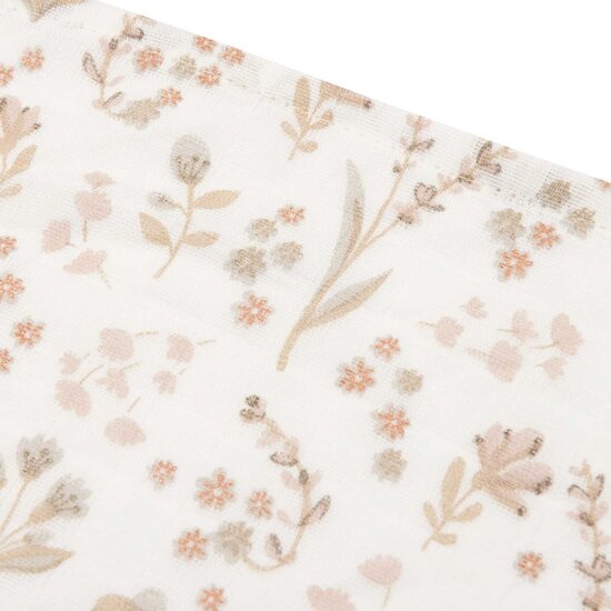 Lot de 3 langes en Gaze de coton Bloomy  de Jollein