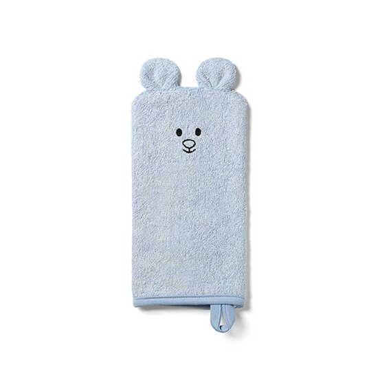 Gant de Toilette Fibre Bambou Souris  de Babyono