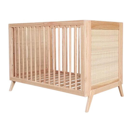 Marelia Lit bébé évolutif Bois Naturel 60 x 120 cm de Théo