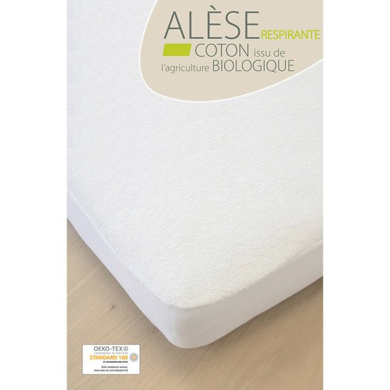 Alèse en coton bio respirante  70 x 140 cm de Kadolis