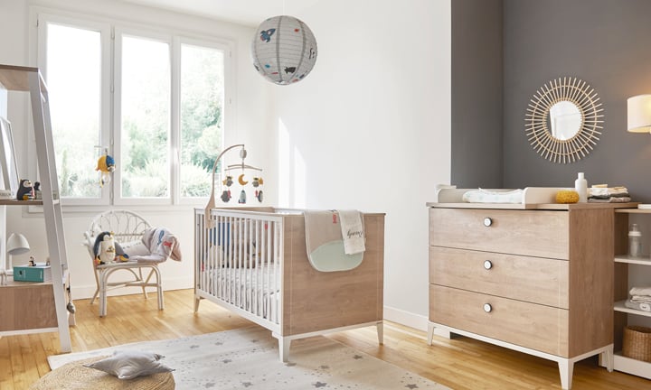 Chambre bébé complète pour Fille et Garçon