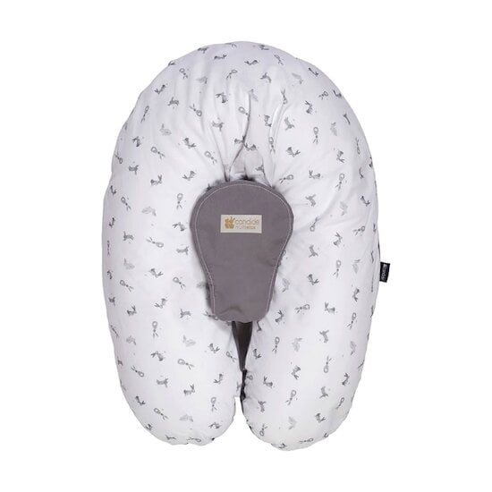 Coussin d'allaitement et de grossesse 3en1 Multirelax Lapins  de Candide