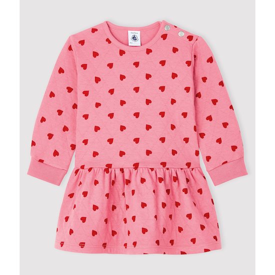 Robe à manches longues Cheek / Terkuit 12 mois de Petit Bateau