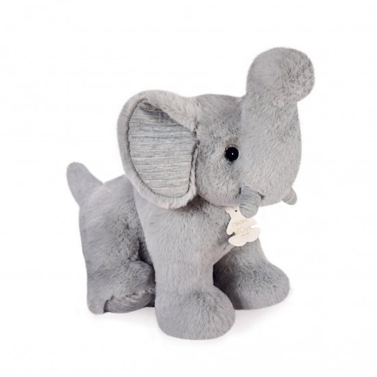 Peluche éléphant Preppy Chics Gris 35 cm de Histoire d'ours