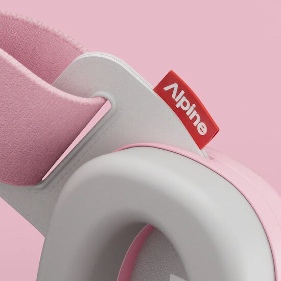 Protection auditive Muffy Baby New Rose  de Alpine Protection auditive Muffy Baby New Rose  de Alpine