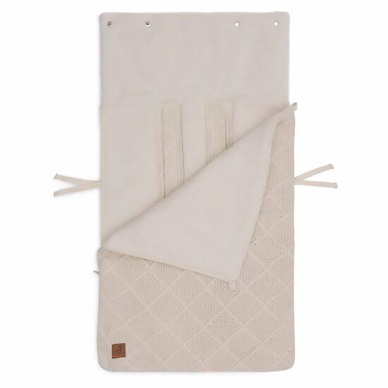 Nid d'ange Check Knit - Oatmeal  de Jollein