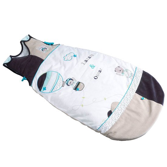 Lasare sac nid Bleu Grand modèle de Sauthon Baby's Sweet Home