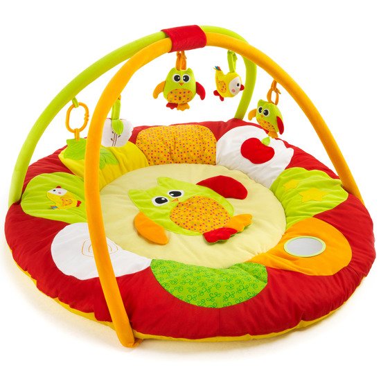 Ziboux tapis d'éveil cocoon Rouge  de Formula Baby