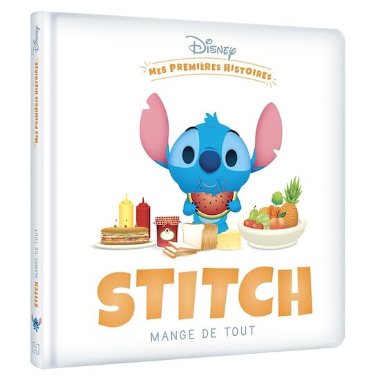 Disney Baby -Mes Premières Histoires - Stitch mange tout   de Hachette Jeunesse Disney