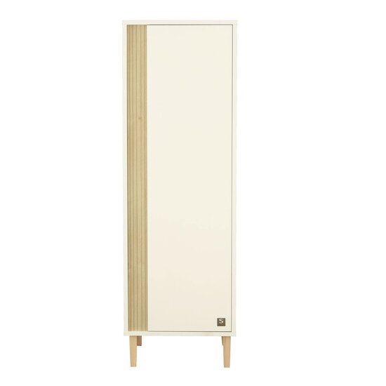 Paloma Armoirette 1 porte Blanc neige  de Sauthon Baby's Sweet Home Paloma Armoirette 1 porte Blanc neige  de Sauthon Baby's Sweet Home