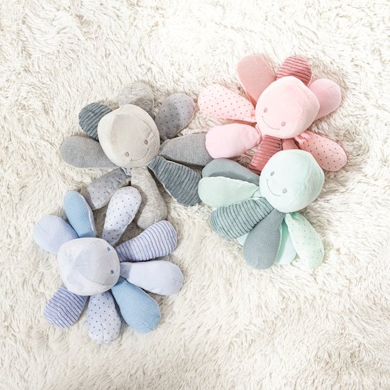 Lapidou Poulpe avec activités Menthe  de Nattou