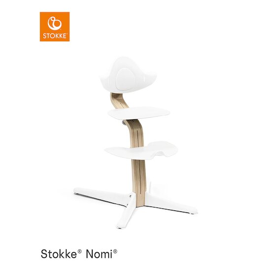 Chaise Nomi® Naturel Blanc  de Stokke®