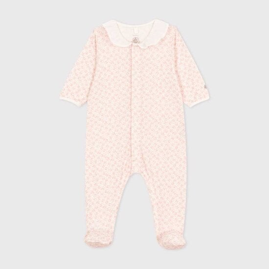 Pyjama en coton Imprimé Fleurs  de Petit Bateau