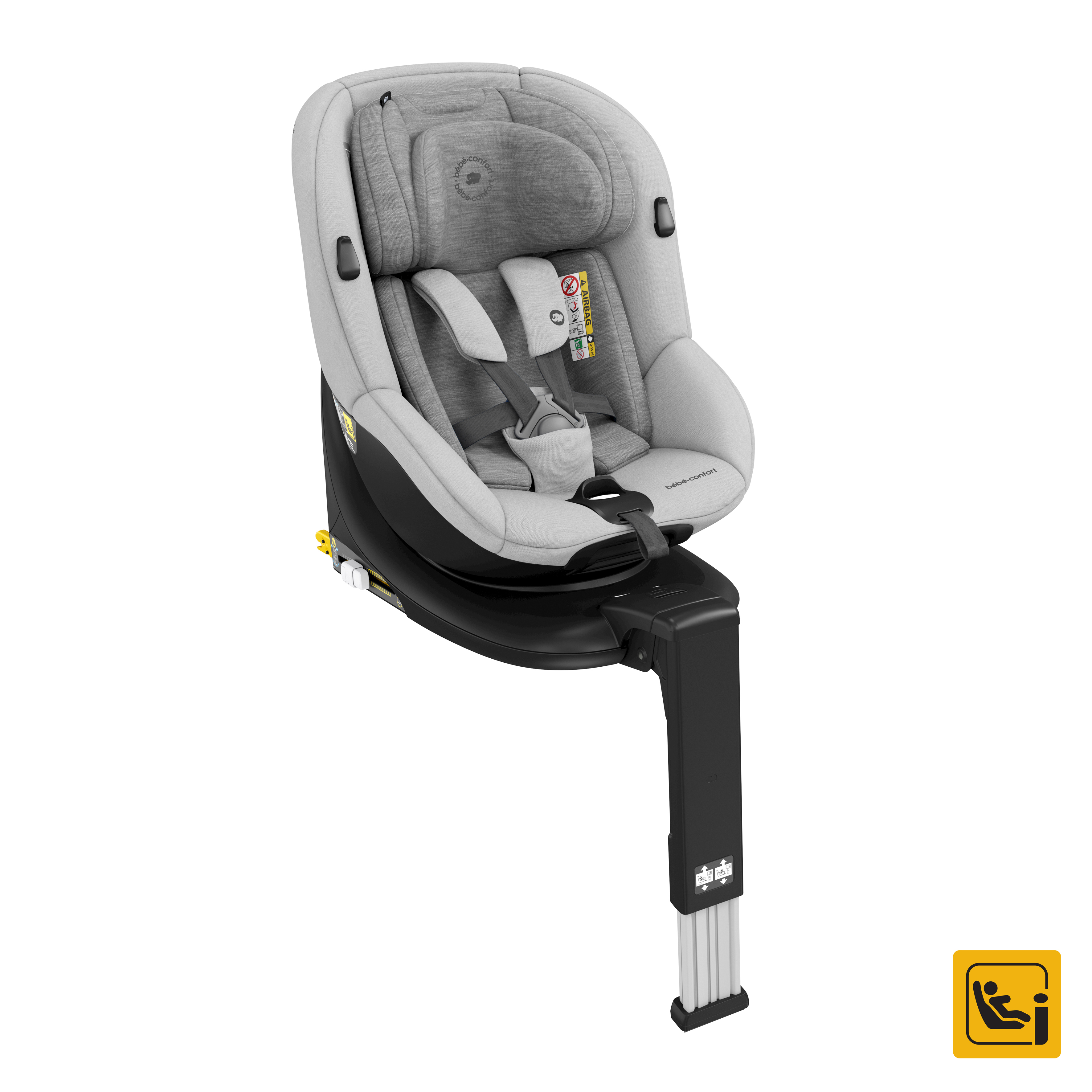 Mica I-size Siège auto Authentic Black de Bébé Confort, Siège auto Groupe  0+/1 (<18kg) : Aubert Suisse