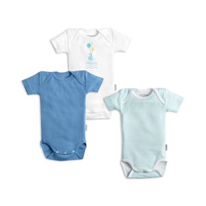 Lot 3 bodies US manches courtes