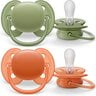 Lot de 2 sucettes ultra-douce