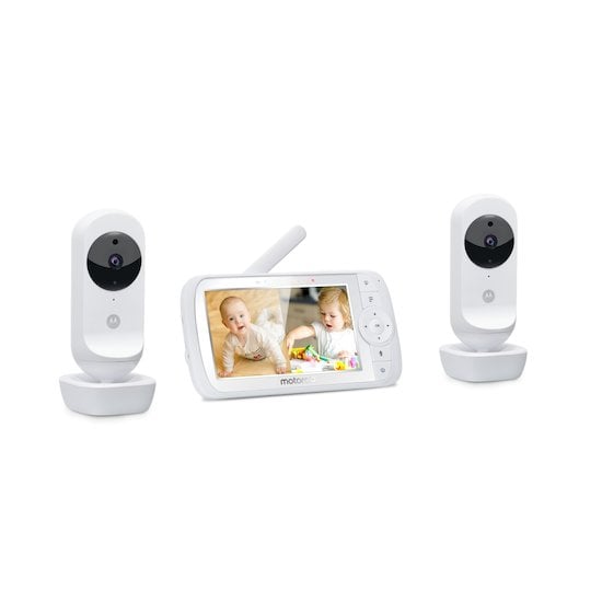 Babyphone vidéo View Max BM5252 Blanc de Vtech, Babyphones vidéo : Aubert