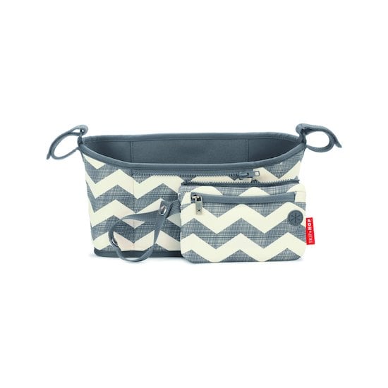 Organisateur de poussette Grab & Go Chevron gris  de Skip Hop