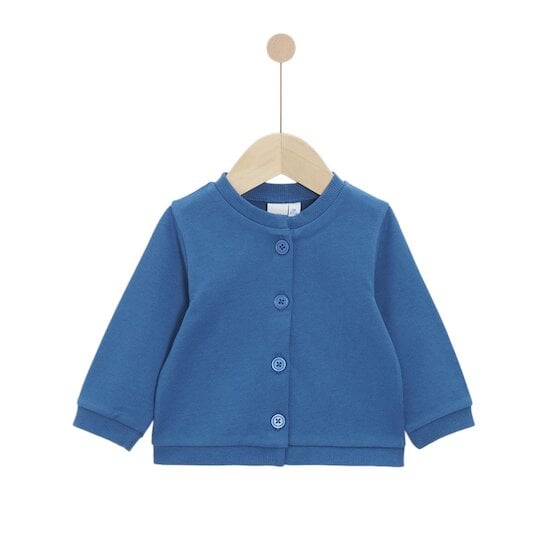 Cardigan Liberty and Sea Life Bleu  de P'tit Bisou Petit Prix