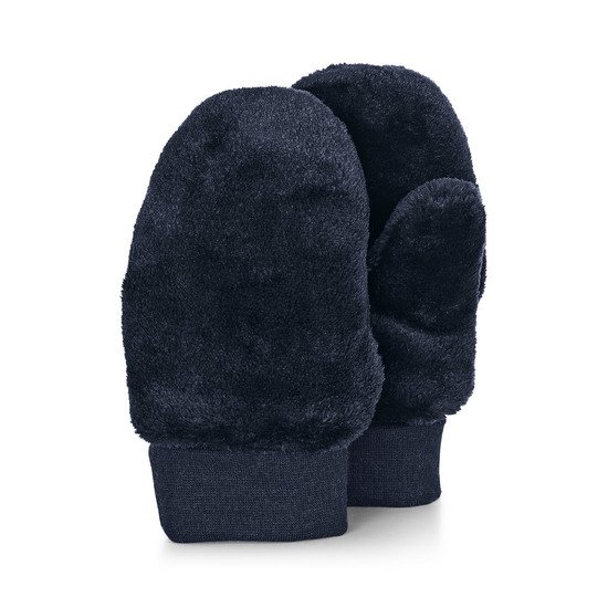 Gants Bébé en peluche Bleu marine 12-18 mois de Sterntaler