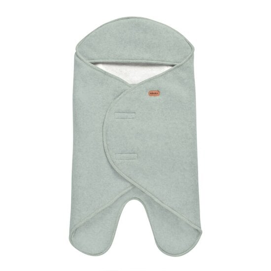 Couverture Babynomade double polaire Sage Green 0-6 mois de Béaba