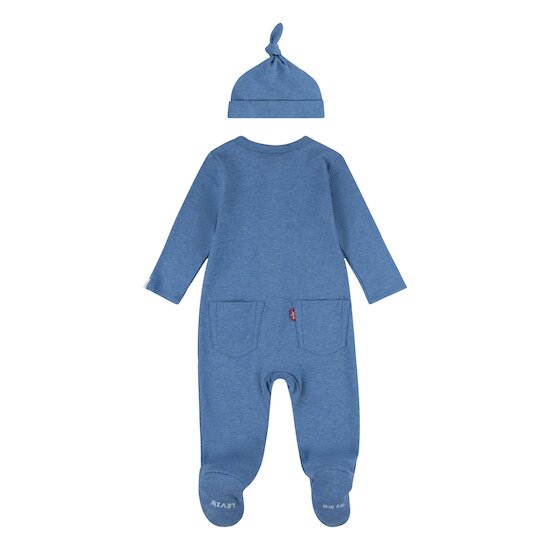 Ensemble Combinaison + Bonnet Bleu marine  de Levi's Kids Ensemble Combinaison + Bonnet Bleu marine  de Levi's Kids