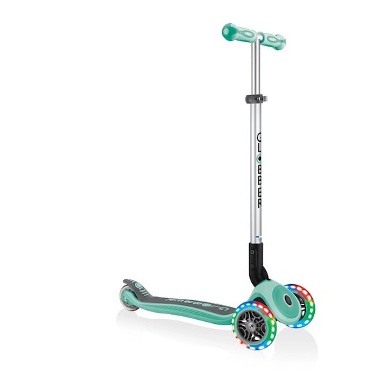 Trottinette Primo Foldable Premium Lights Menthe  de Globber