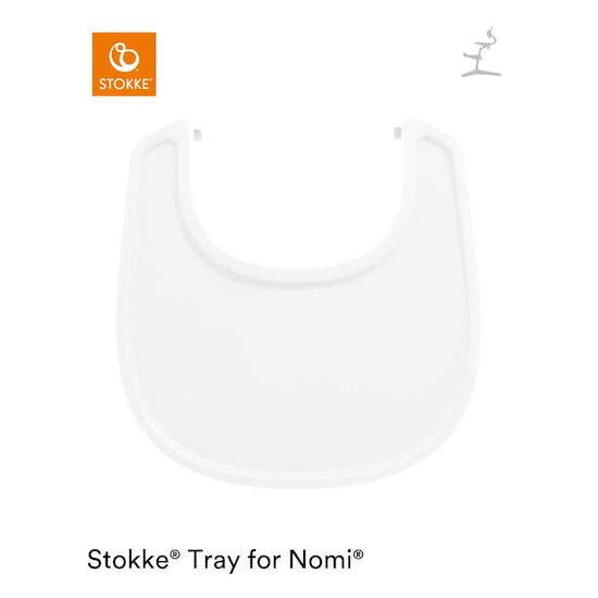 Plateau Tray pour Nomi® Blanc  de Stokke®