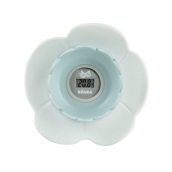 Thermomètre de bain Lotus bleu vert  de Béaba