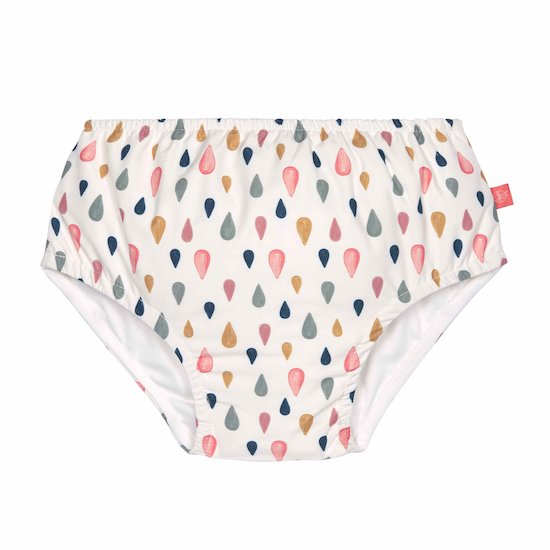 Couche maillot de bain Gouttes Blanc 6 mois de Lässig