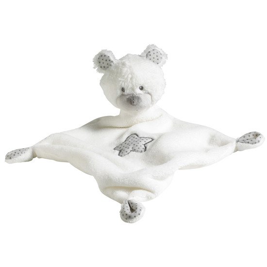 Celeste Doudou Mouchoir Blanc De Sauthon Baby Deco Doudous Aubert