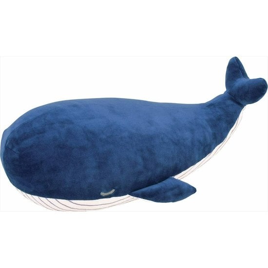 Peluche Kanaroa la baleine Bleu 46 cm de Trousselier