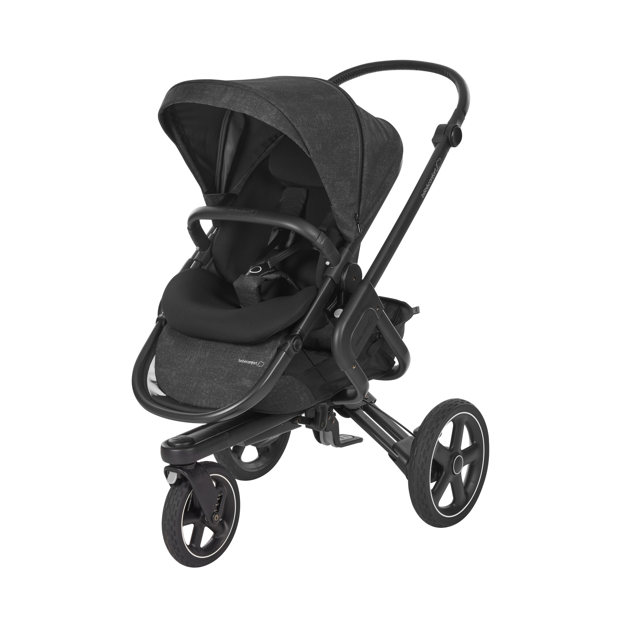 Nova 3 Roues Nomad Black De Bebe Confort Poussettes Polyvalentes Aubert