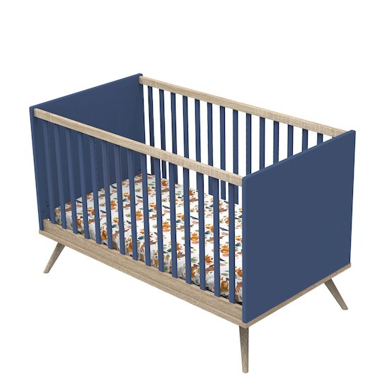 Boréale lit little big bed Bleu Nuit  de Sauthon Original