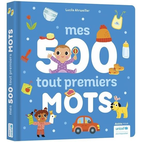 Mes 500 tout premiers mots   de AUZOU
