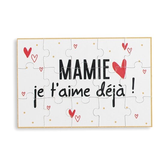 Puzzle d'annonce Mamie  de Maïka