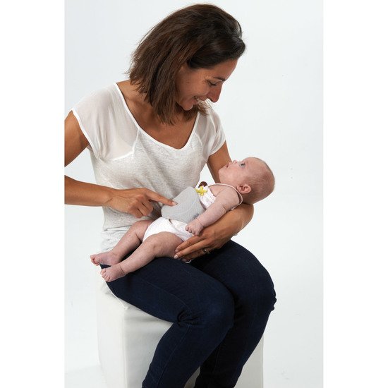Mini Bouillotte Massage Gris De Candide Cales Bebe Aubert