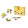 Box 4 jouets en bois