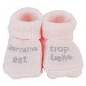 Chaussons brodés