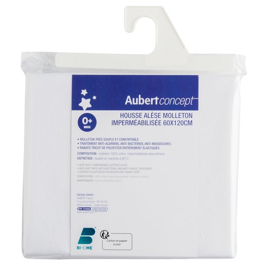 Housse alèse molleton