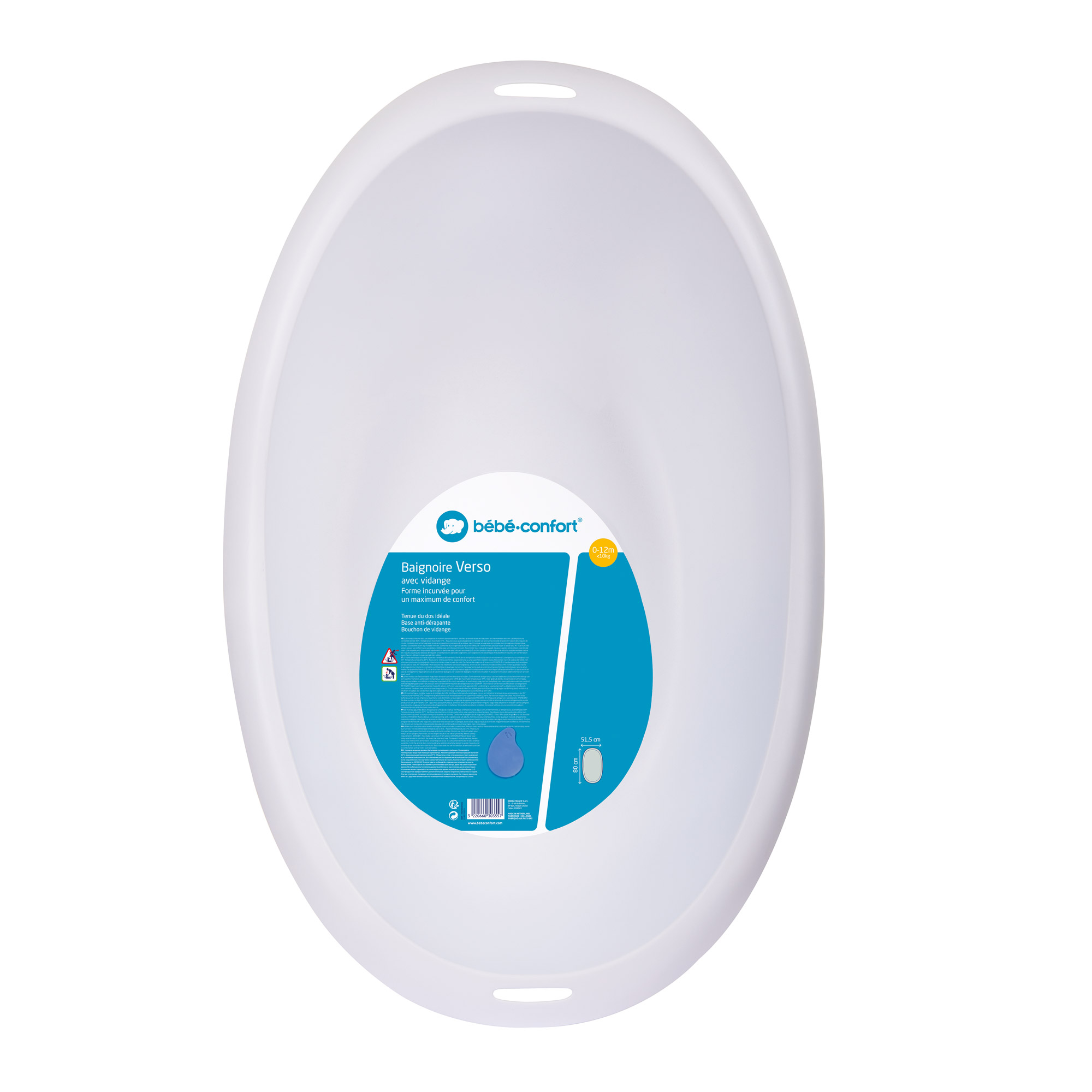 Baignoire Ergonomique Blanc De Bebe Confort Bebe Confort Aubert