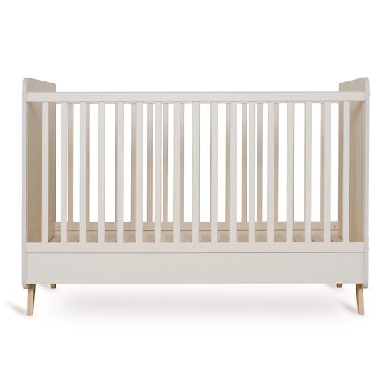 Lit bébé 60x120 cm loft white de Quax sur allobébé