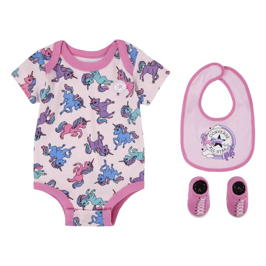 Set Body + Bavoir Bebe Garçon