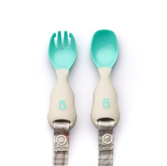 Set de Couverts attachables Handi Cutlery Woodland  de Bibado