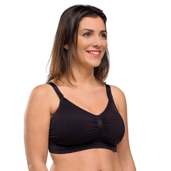 Soutien-gorge grossesse et allaitement rembourré Noir L de Carriwell Soutien-gorge grossesse et allaitement rembourré Noir L de Carriwell