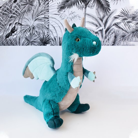 Peluche Grégoire le Dragon Vert 30 cm de Histoire d'ours