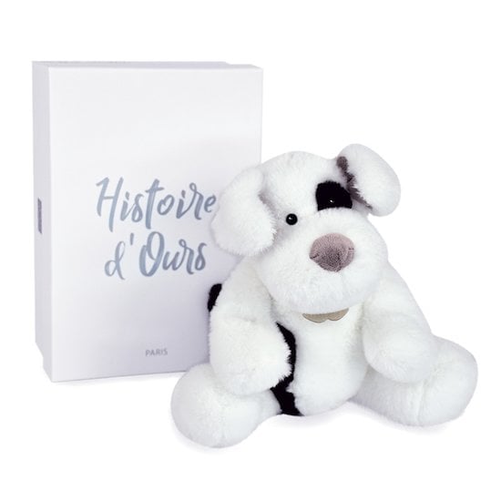 Peluche chien Noopy Blanc 30 cm de Histoire d'ours