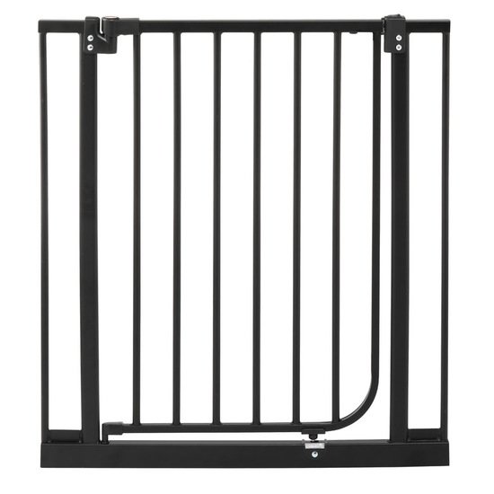 Barrière de sécurité enfant extensible Barrière d'escalier fermeture facile  H.84 x l.180 cm max. noir